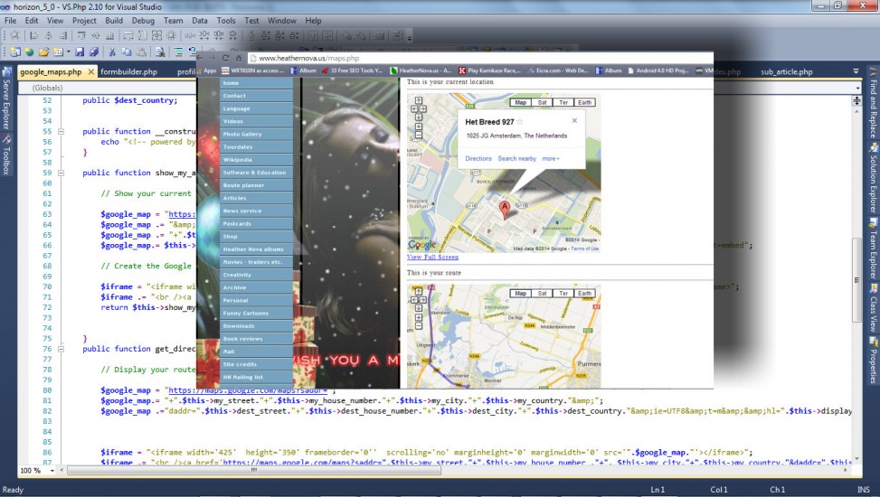 All applications work on PHP 5 in combination with MySQL.