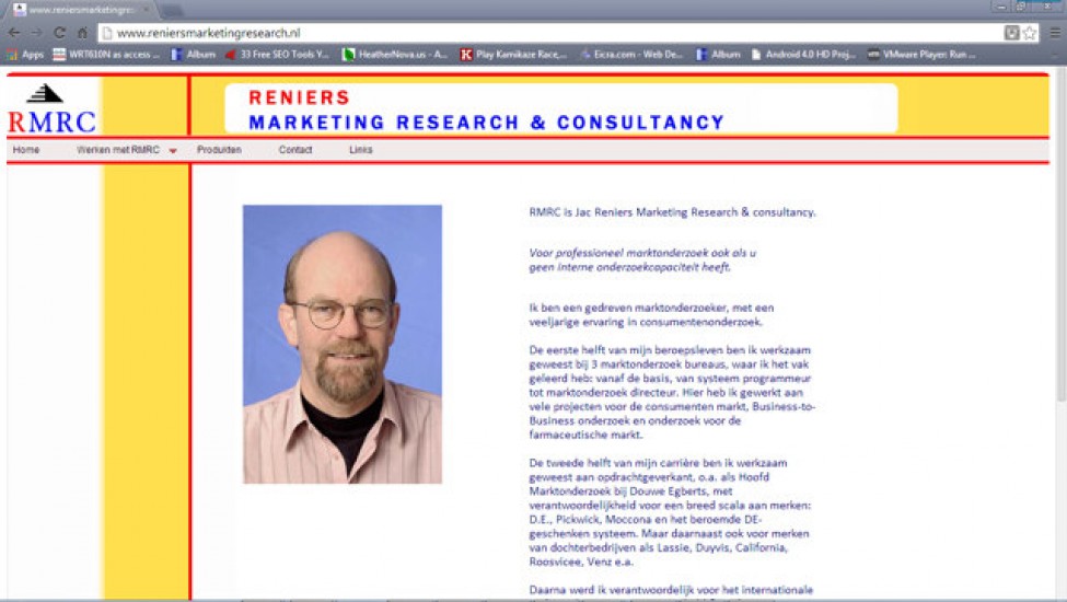 PHP, Javascript, CSS, MySQL and HTML
www.reniersmarketingresearch.nl